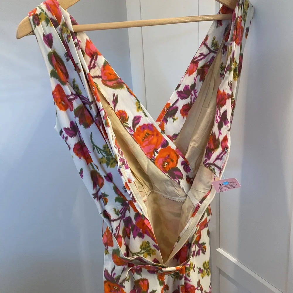 Vintage! floral wiggle dress - Picture 4 of 14